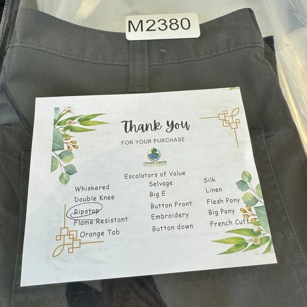 Carhartt Pants Mens 31x29 Gray Relaxed Fit Ripstop Utility Workwear Durable